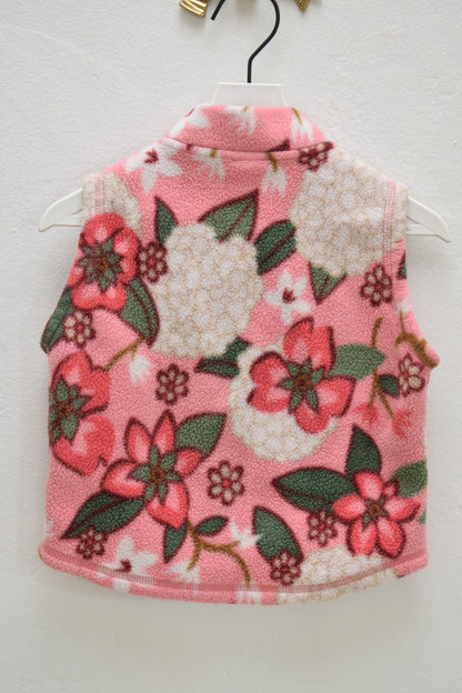 Patagonia Floral Vest / 12 months