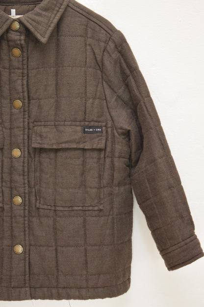 Rylee & Cru Quilted Coat / 4-5