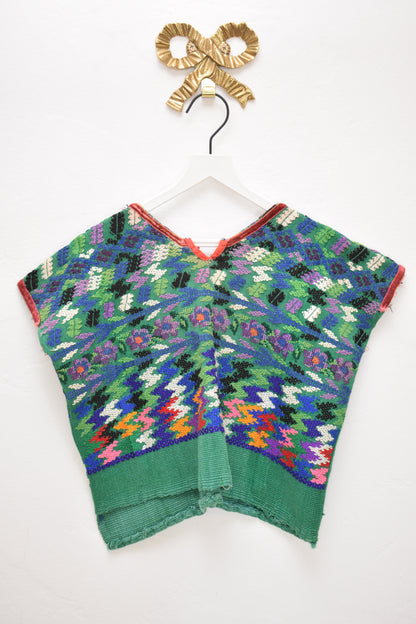 ASA OOAK Woven Forest Tapestry Top / 6-7