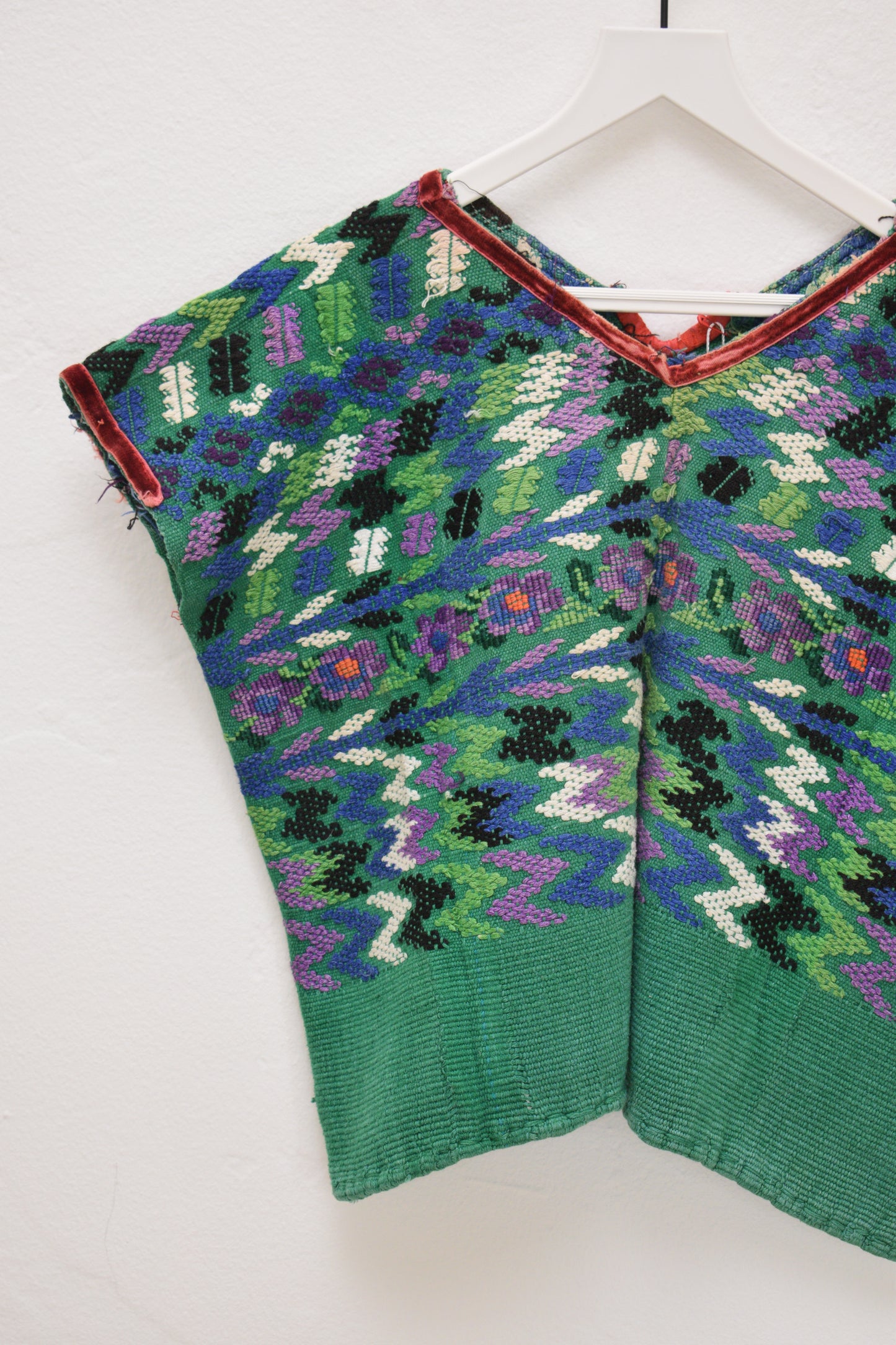 ASA OOAK Woven Forest Tapestry Top / 6-7