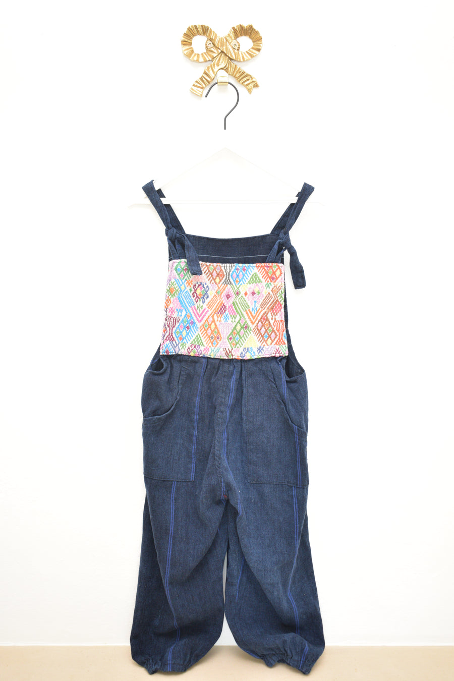 ASA Chambray Knit Bib Jumpsuit / 3-4 Years