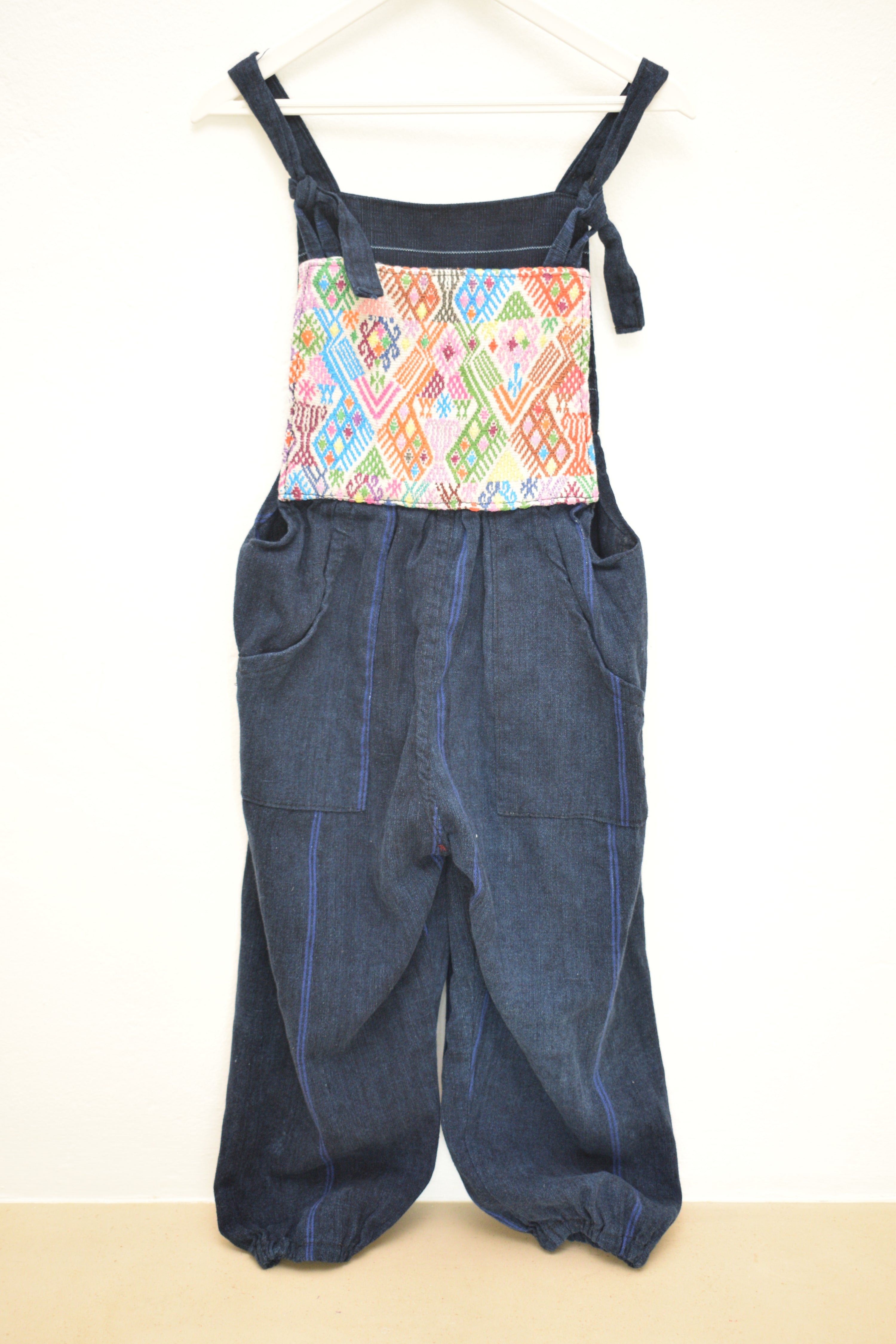ASA Chambray Knit Bib Jumpsuit / 3-4 Years