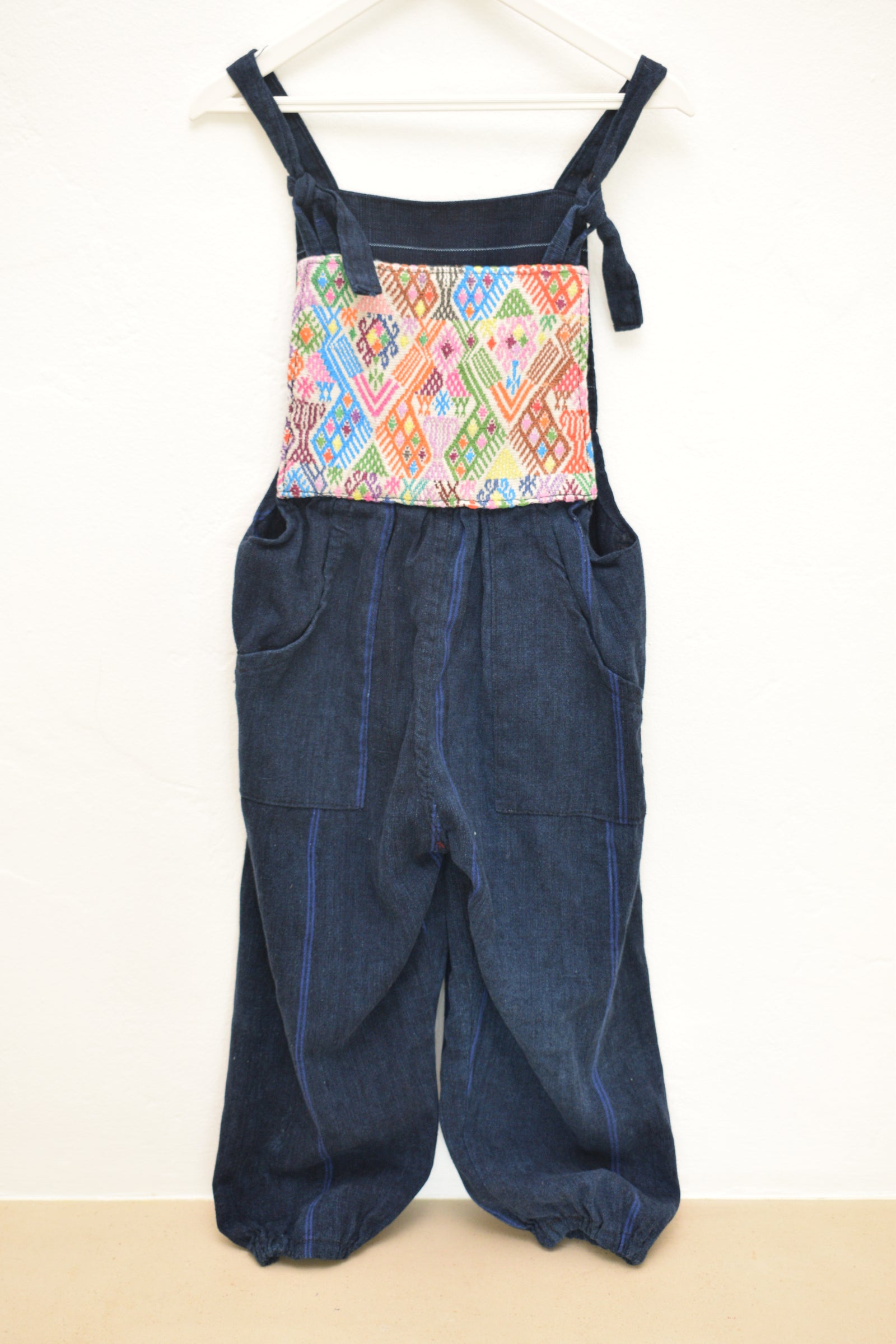 ASA Chambray Knit Bib Jumpsuit / 3-4 Years
