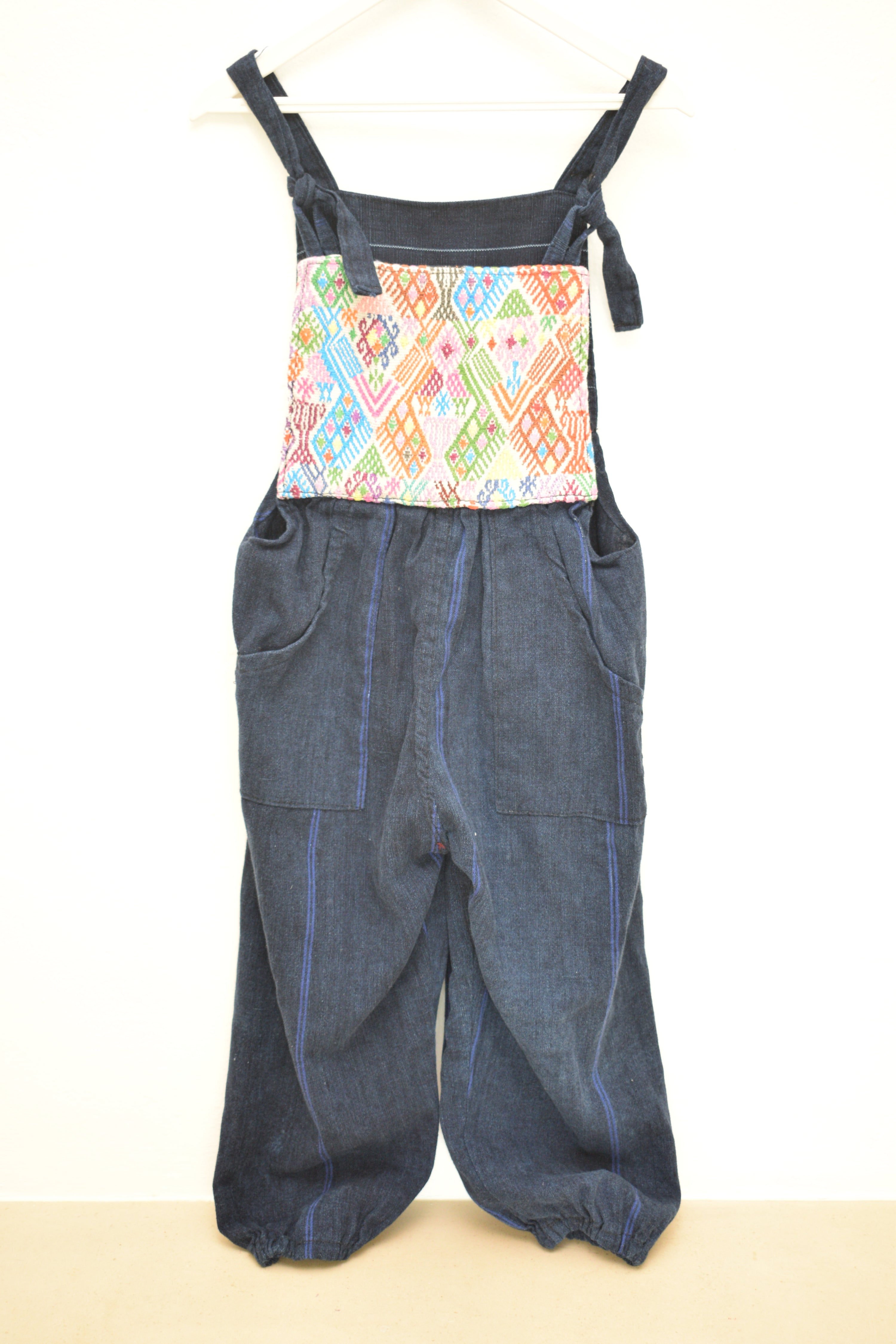 ASA Chambray Knit Bib Jumpsuit / 3-4 Years