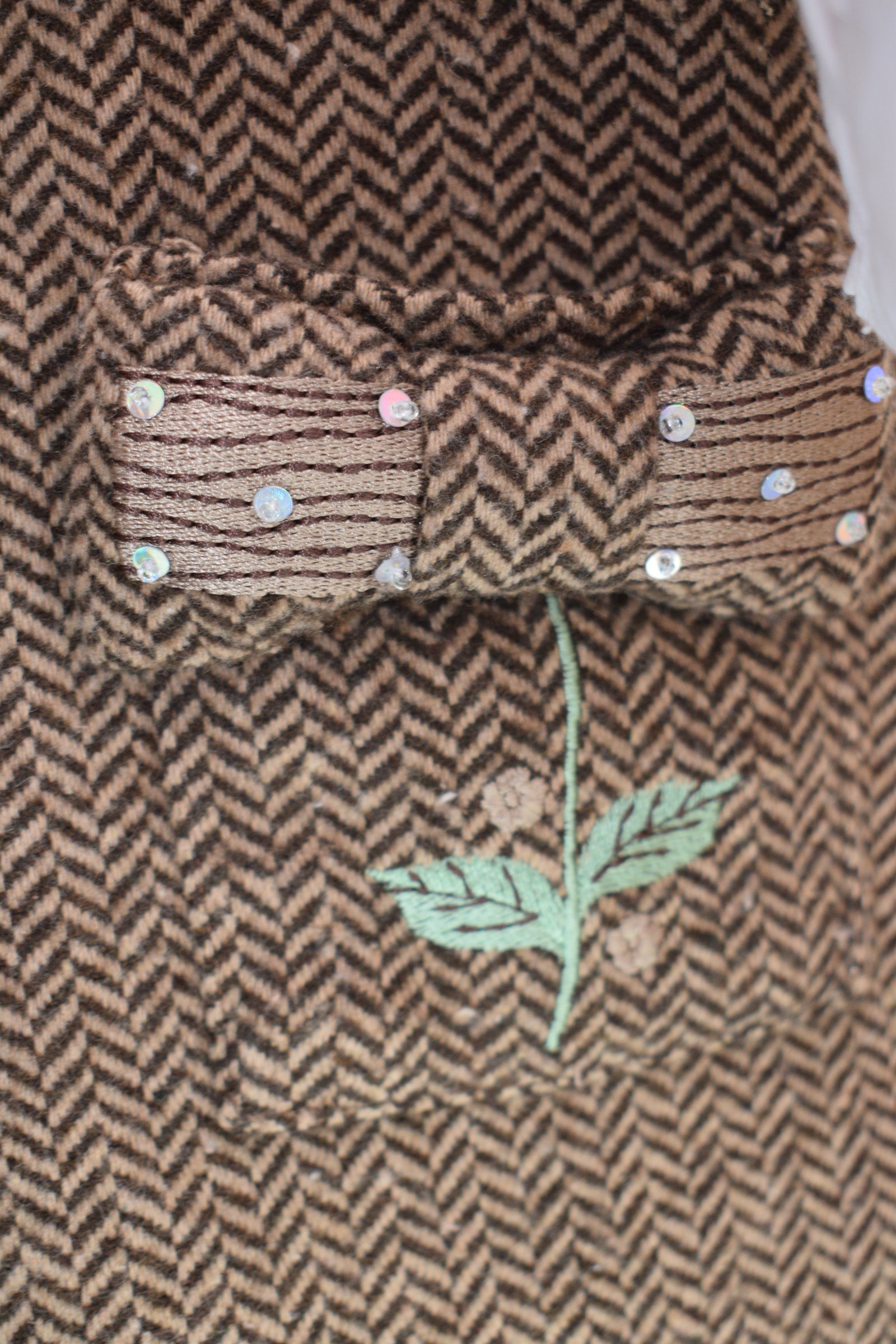 Petite Maison Kids Herringbone Pinafore Set / 4 (4A)