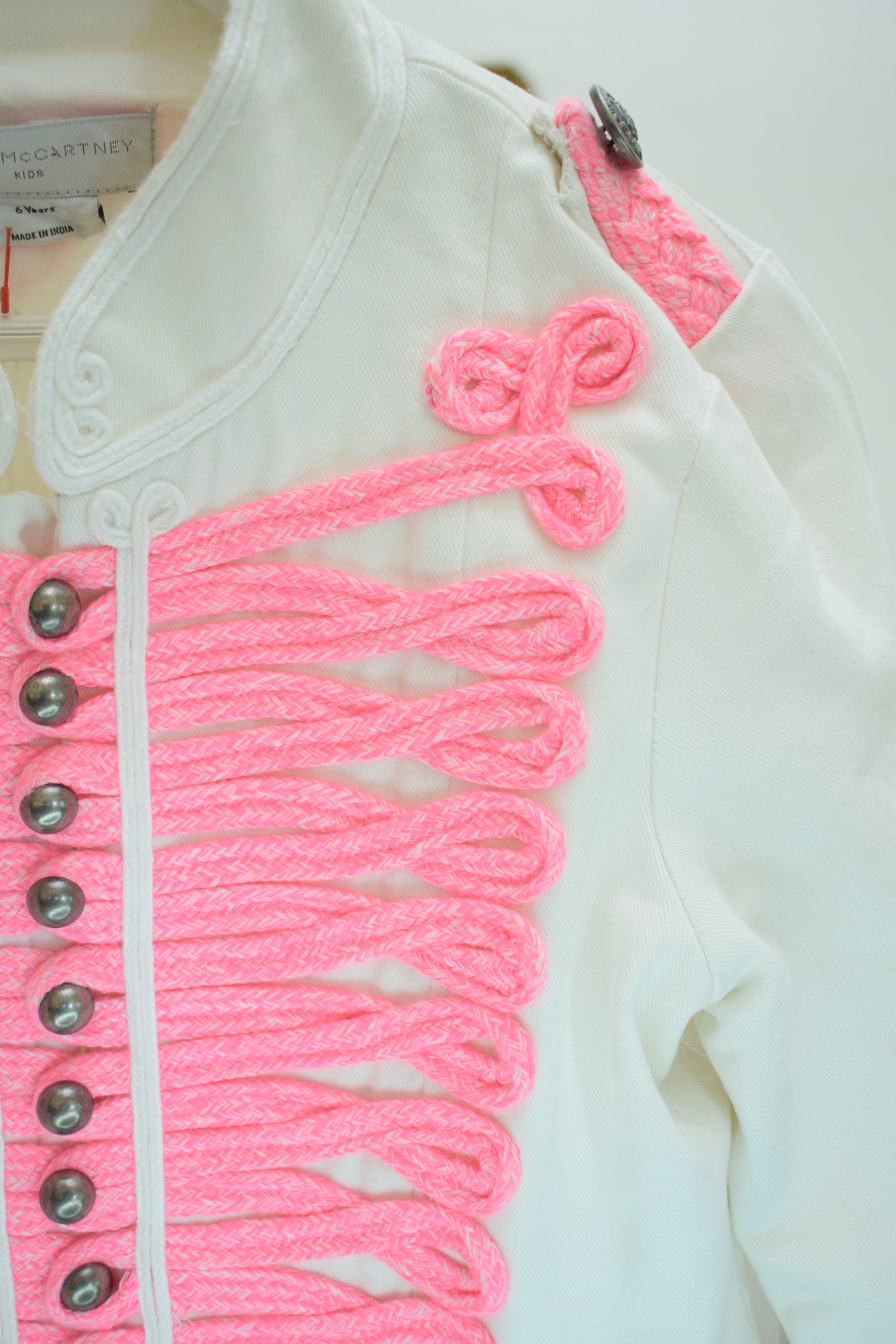 AW19 Stella McCartney Kids Military Band Jacket / 6