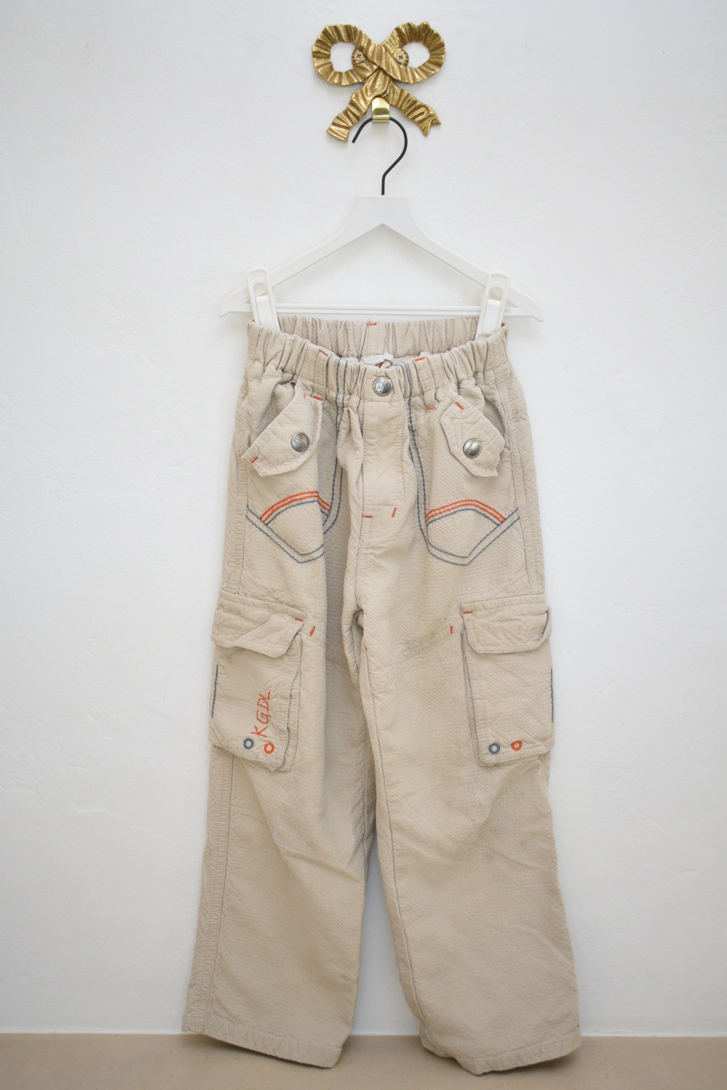 Hand Stitched KGDL Pants / 8-9 Years