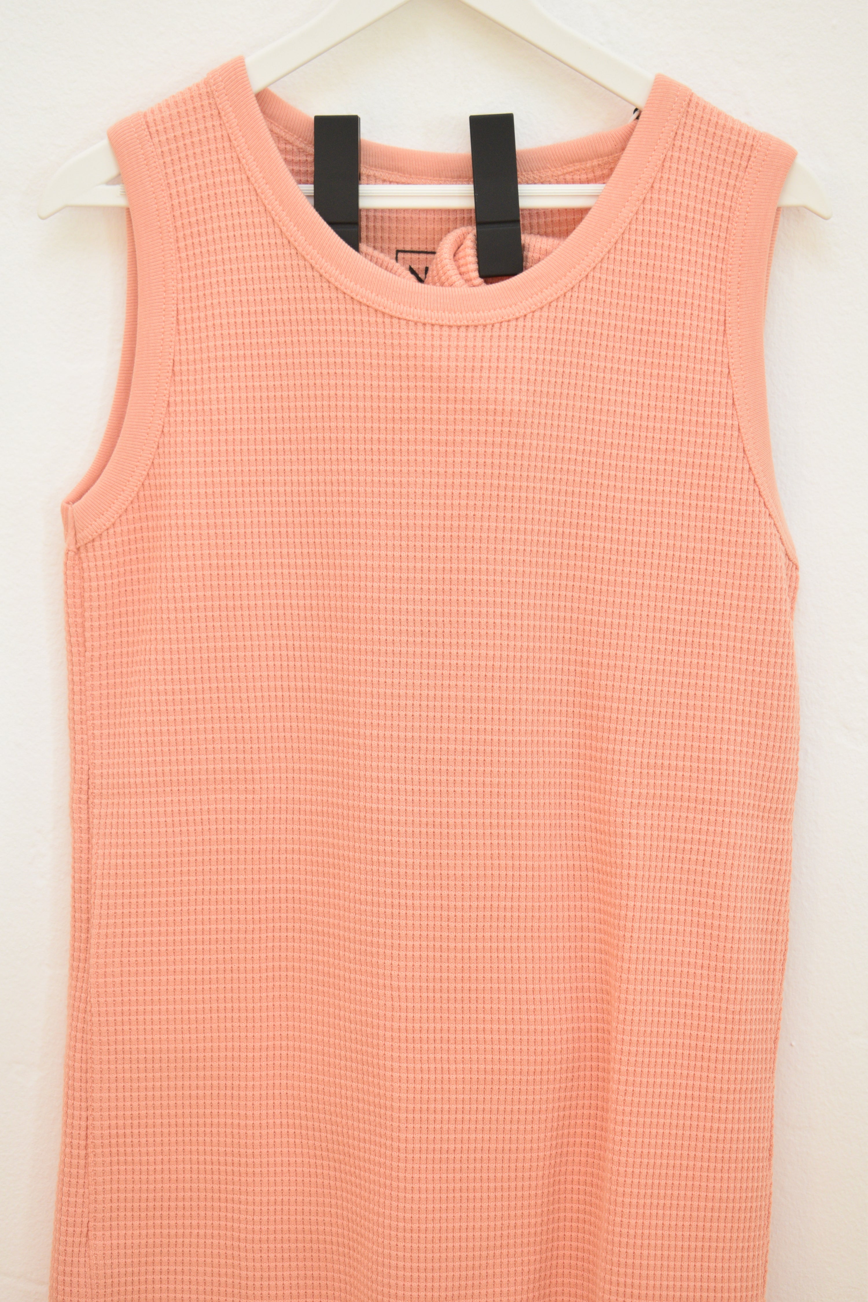 NWTs Noble Waffle Tank Set Pink Sea Salt / 7
