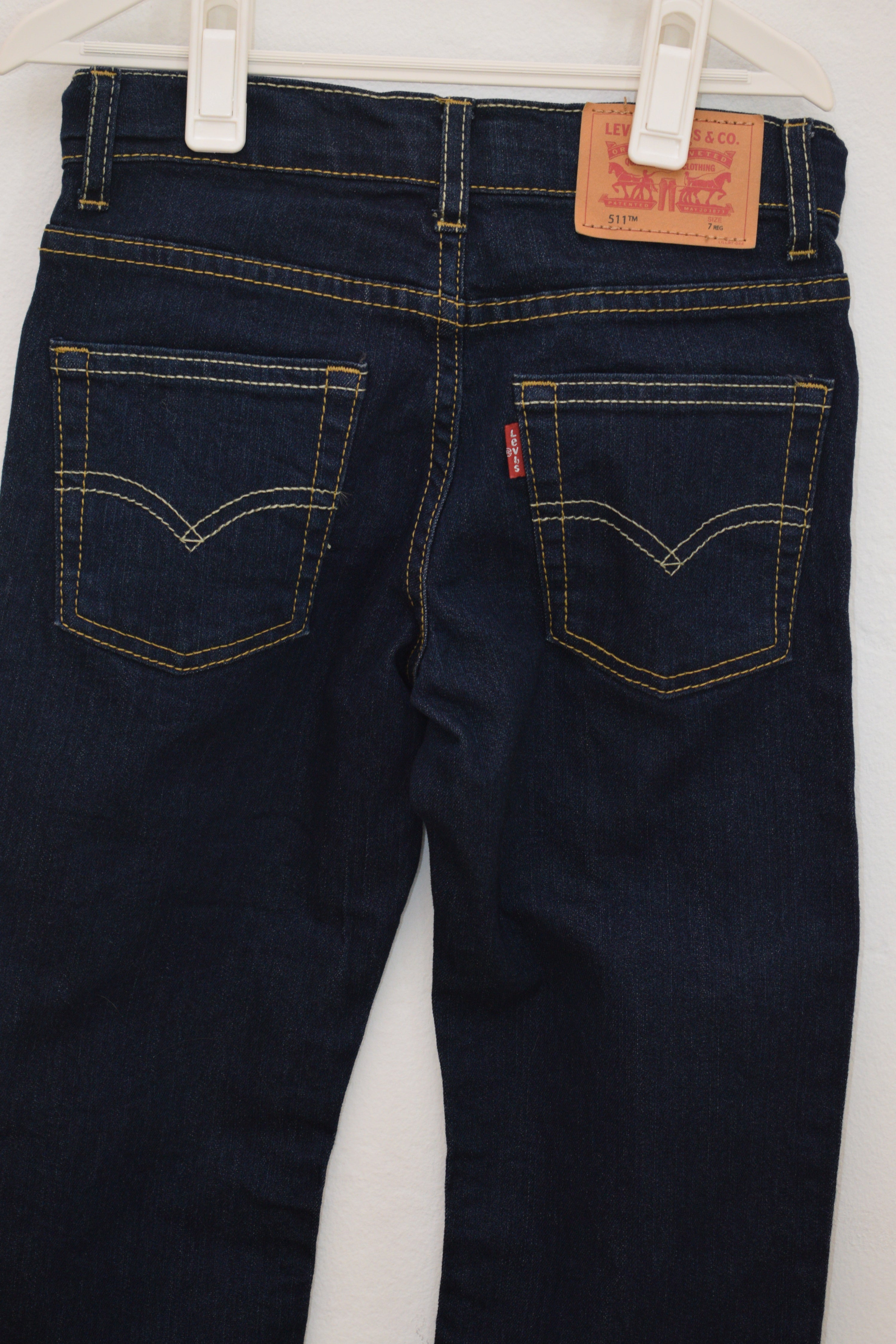 Levi's 511 Slim Dark Blue Jeans / 7 reg