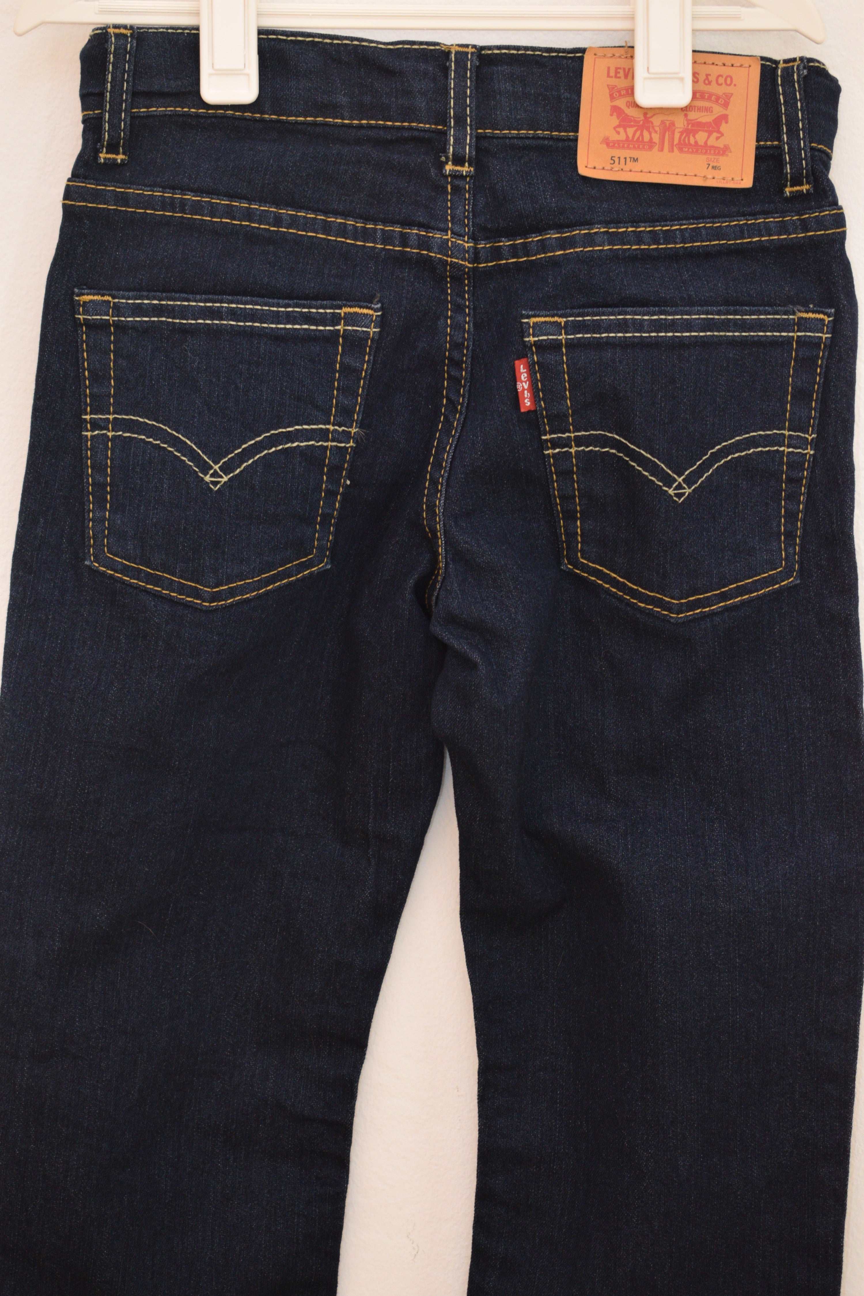 Levi's 511 Slim Dark Blue Jeans / 7 reg