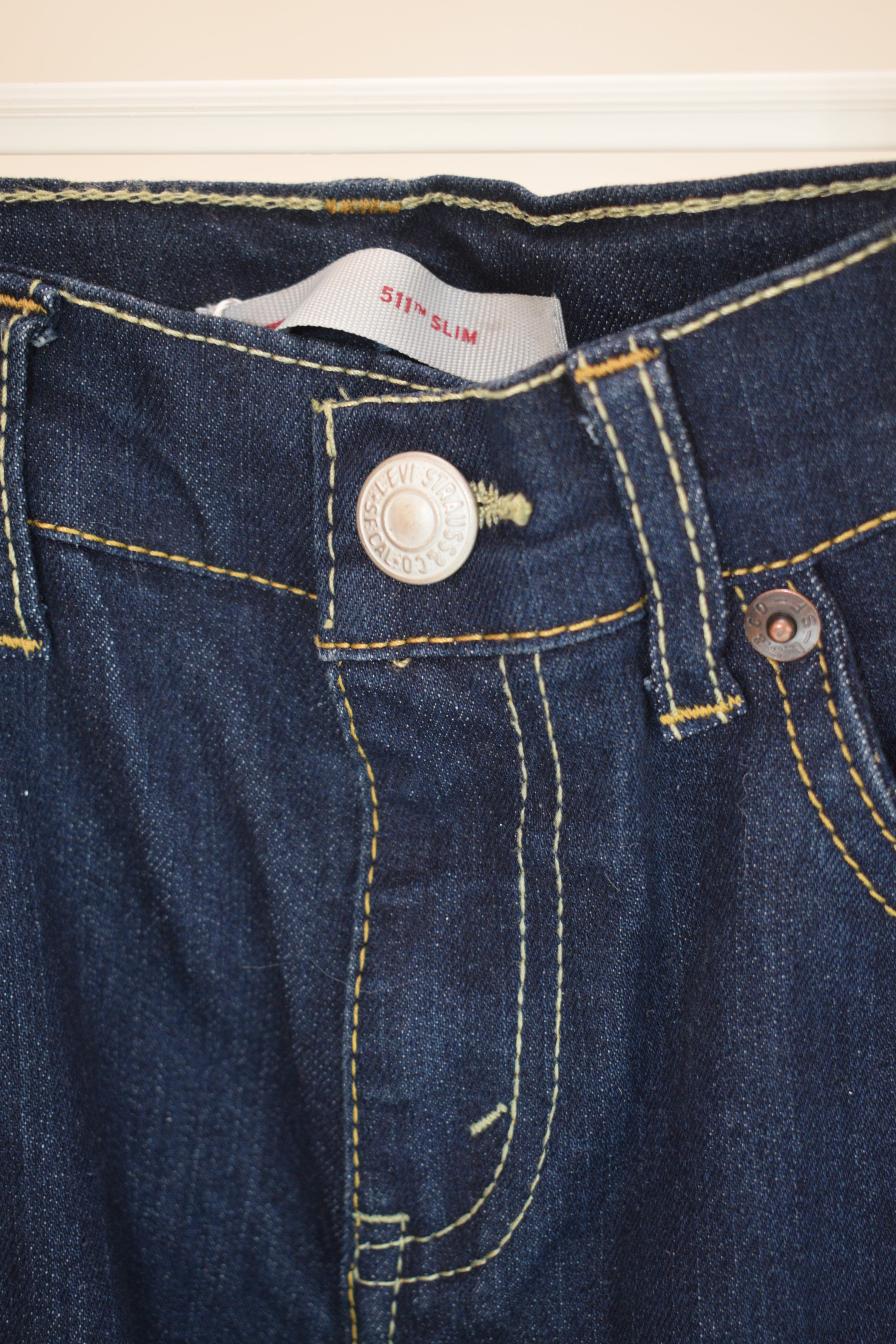 Levi's 511 Slim Dark Blue Jeans / 7 reg