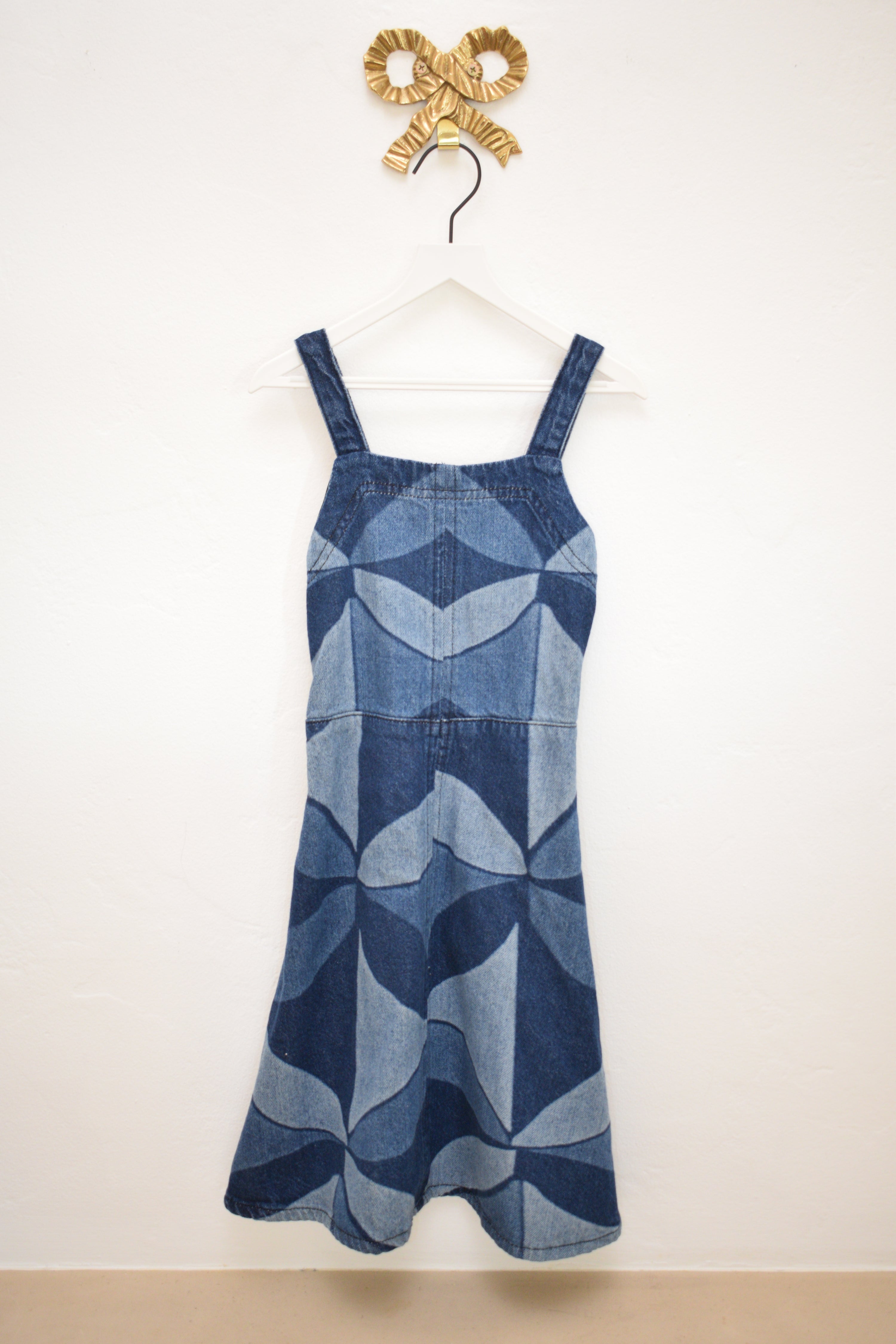 NWTs Sea x Zara Denim Quilt Dress / 6 small talk city NWTs Sea x Zara Denim Quilt Dress / 6 small talk city