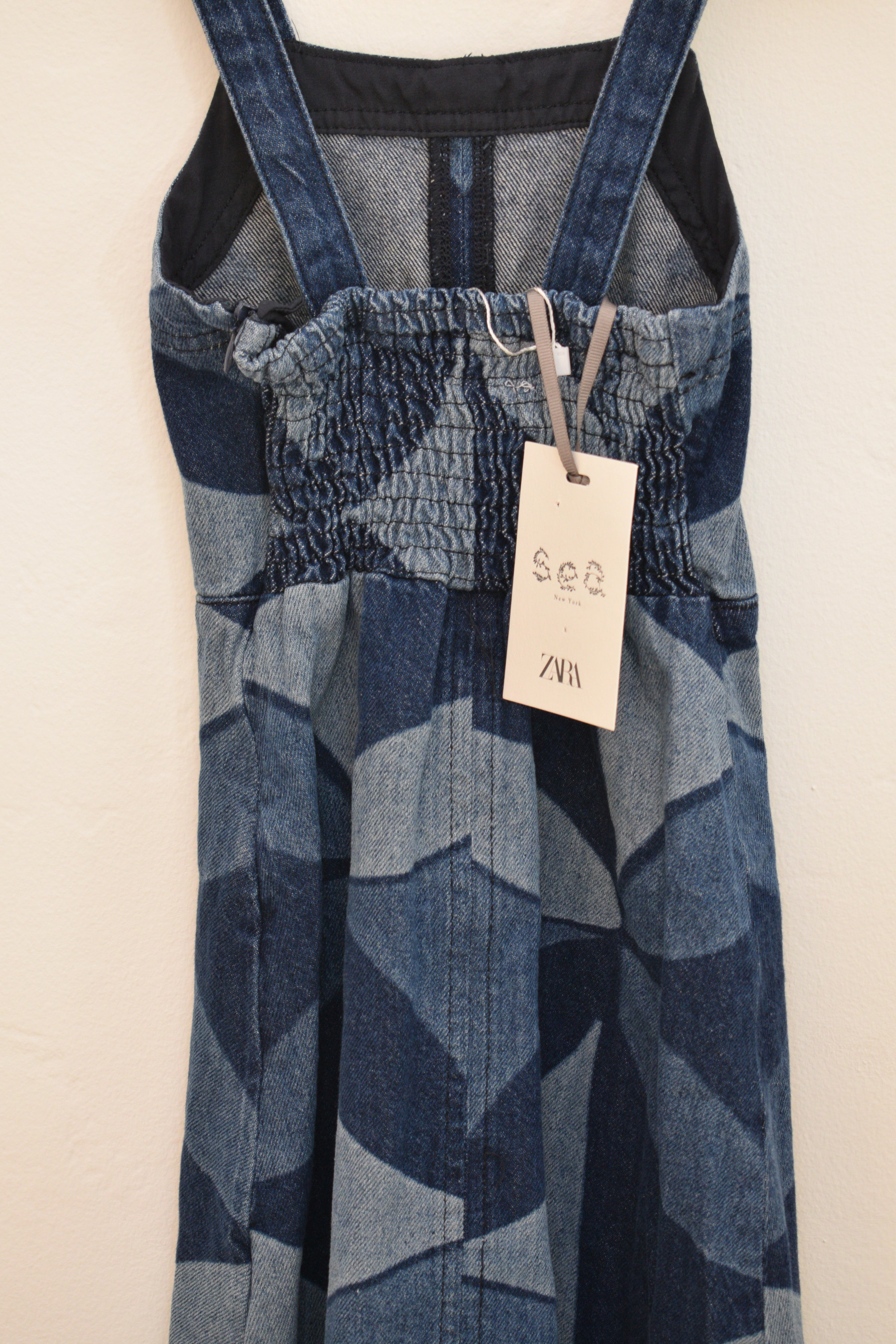 NWTs Sea x Zara Denim Quilt Dress / 6