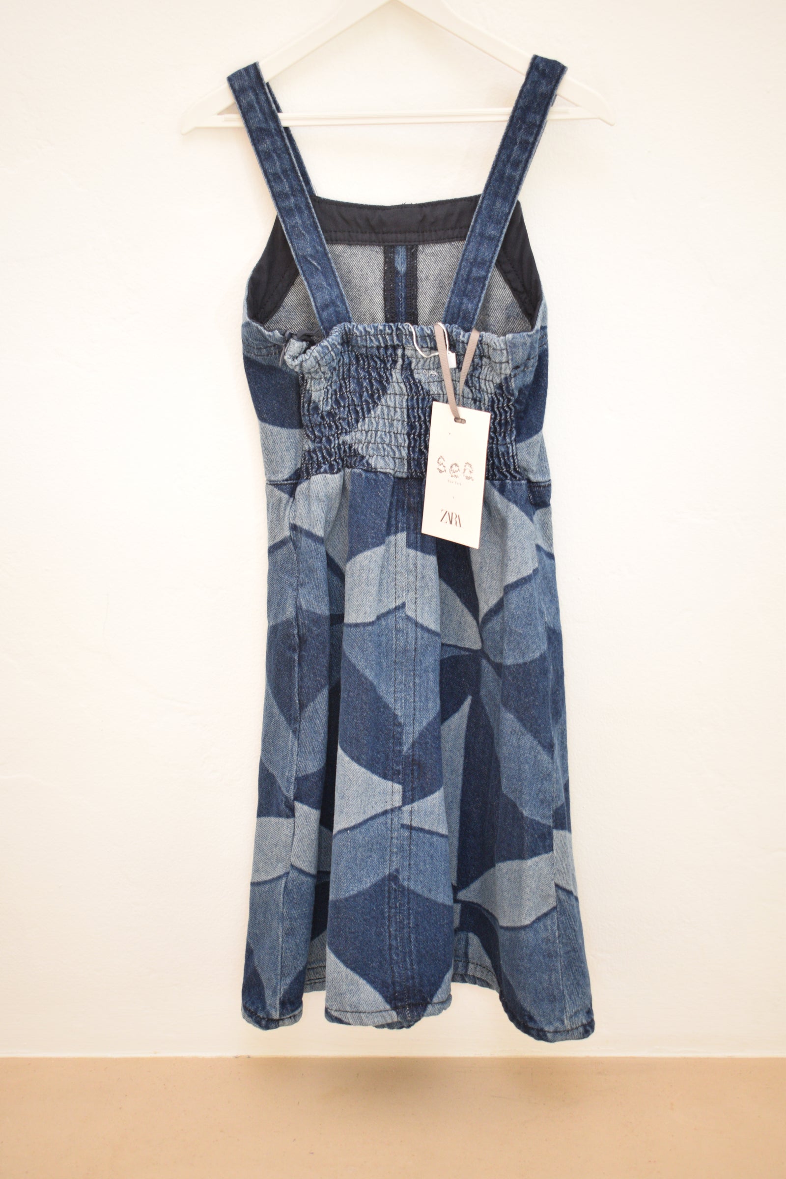 NWTs Sea x Zara Denim Quilt Dress / 8