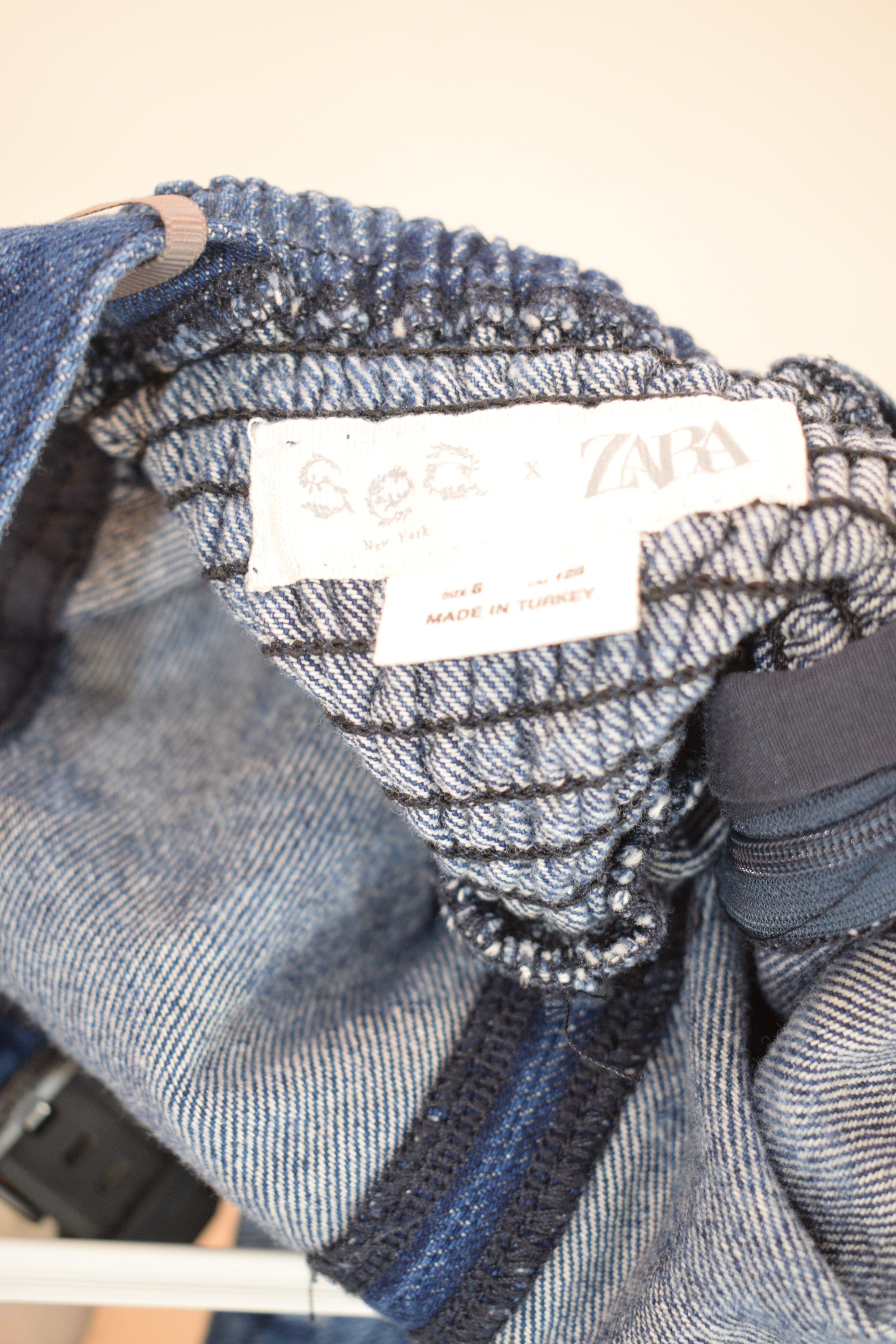 NWTs Sea x Zara Denim Quilt Dress / 6