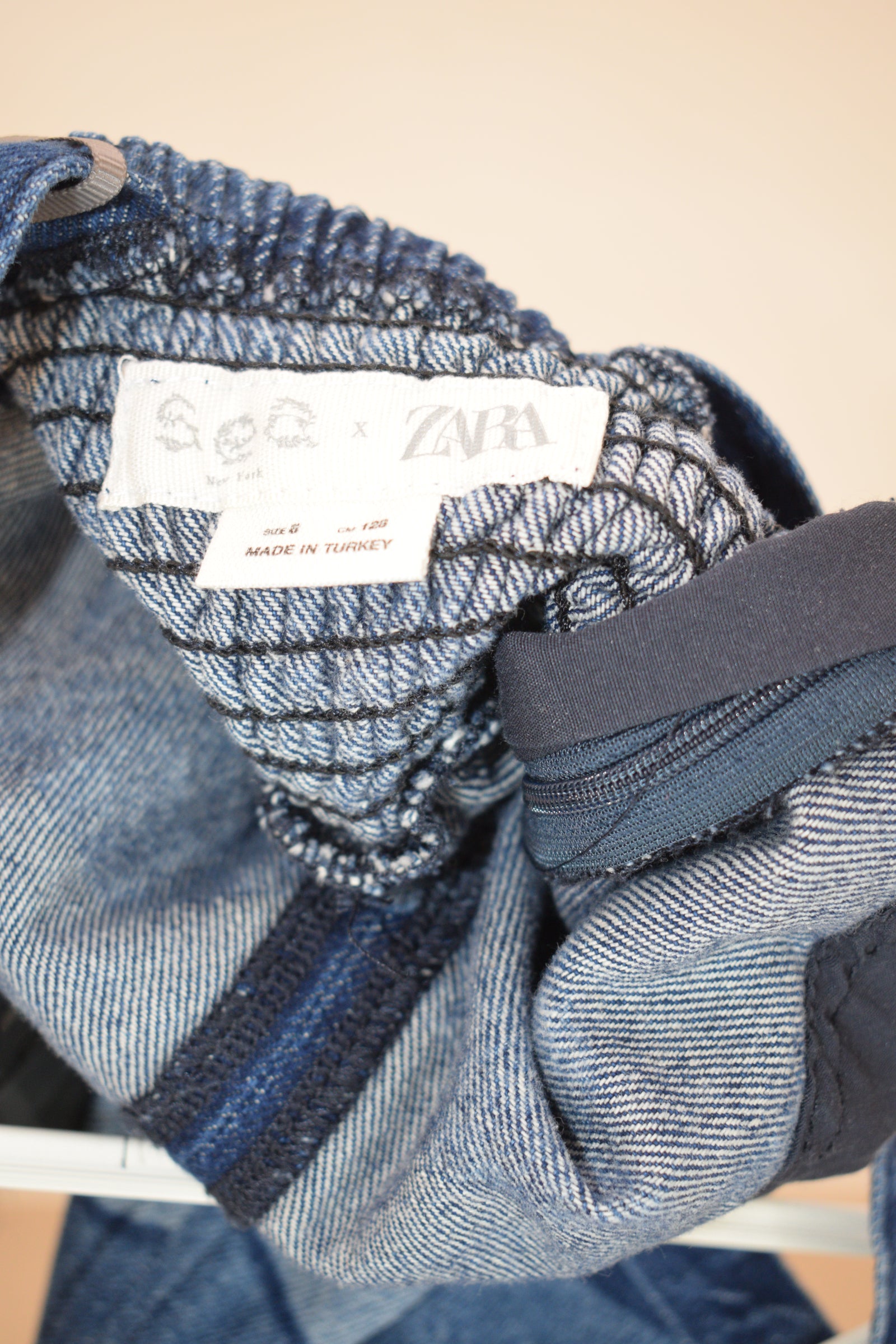 NWTs Sea x Zara Denim Quilt Dress / 8