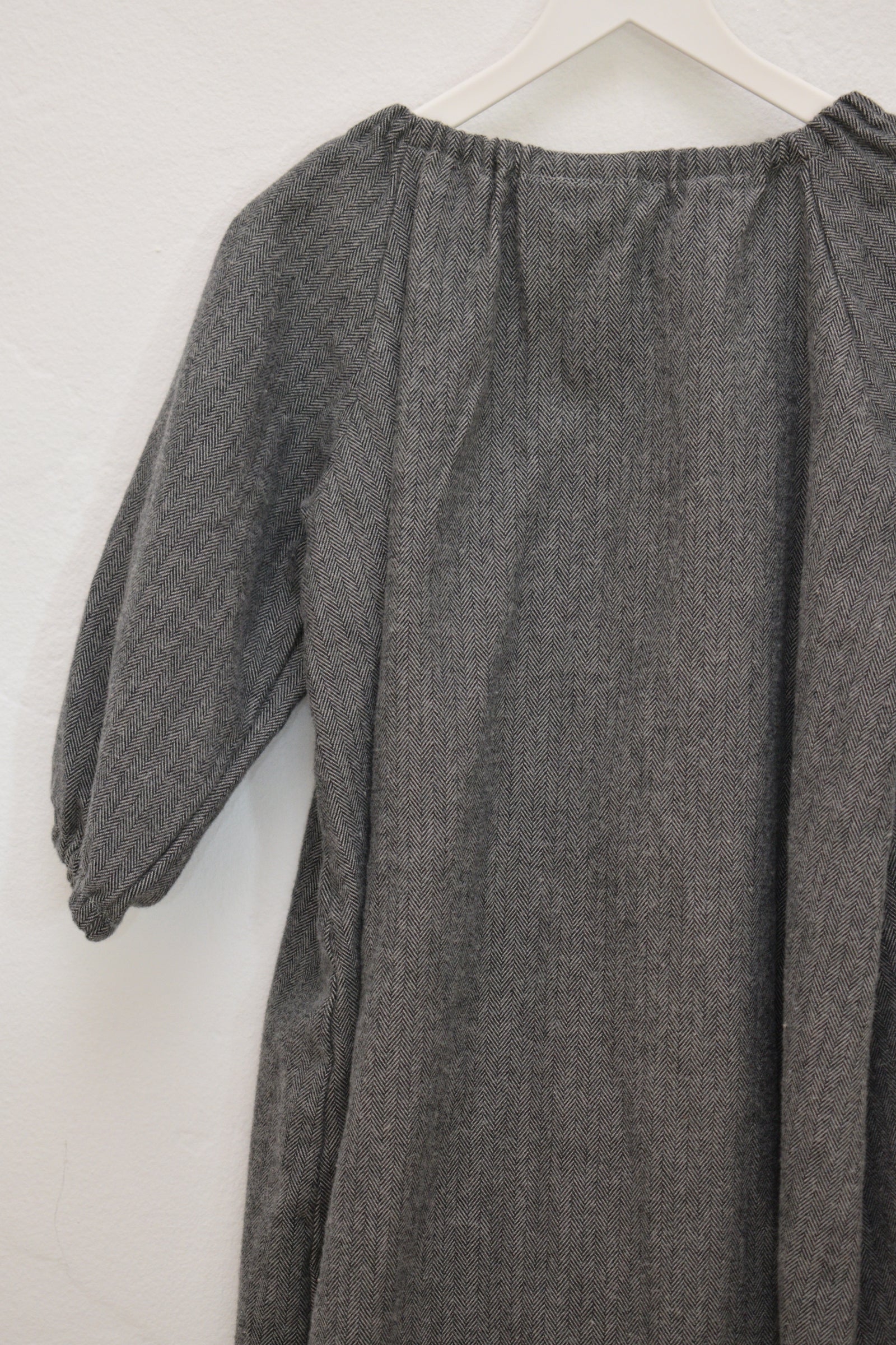 Hedgehog Belly Designs Herringbone Smock Dress / 2T