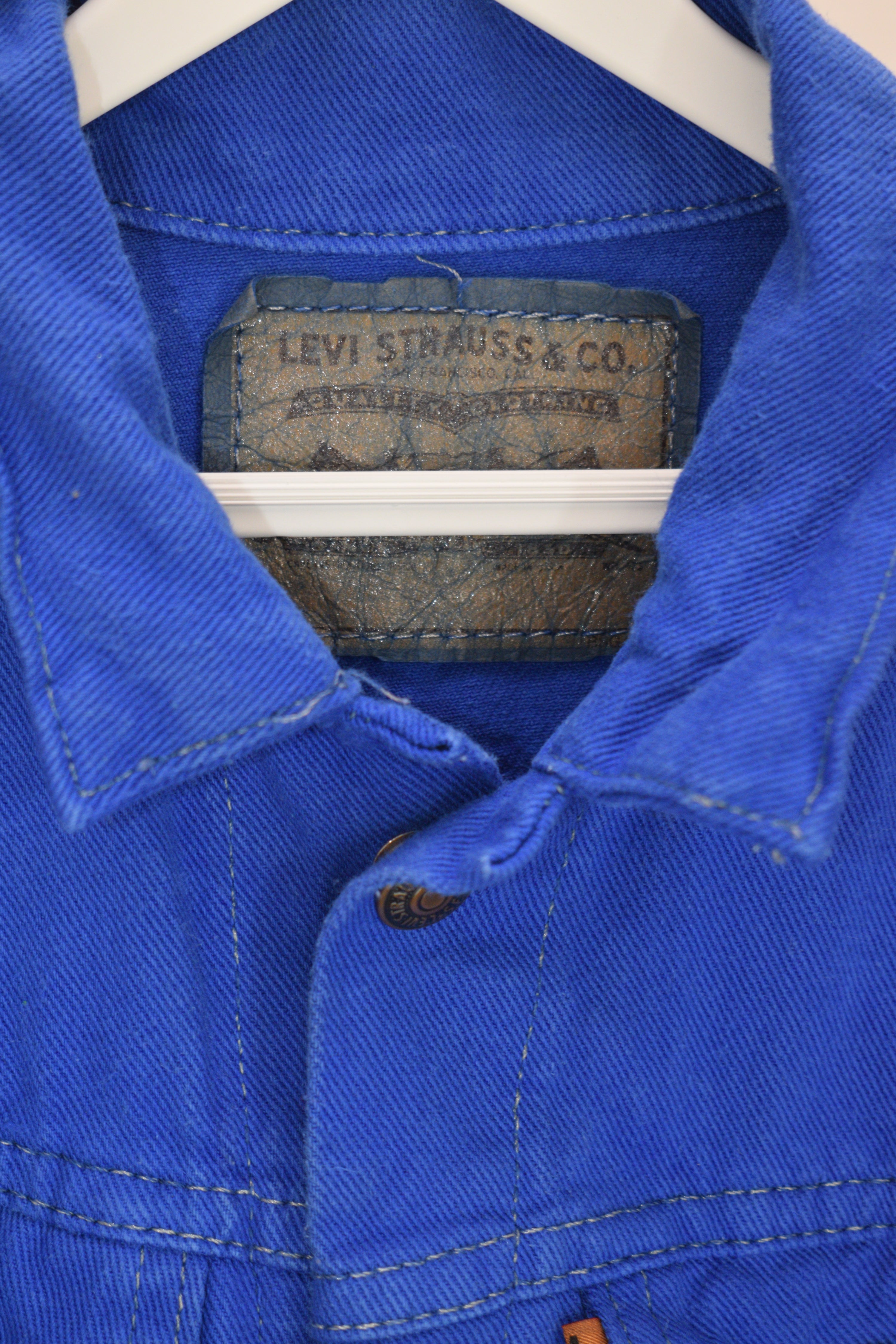 Vintage Levi's Blue Jean Jacket / 7