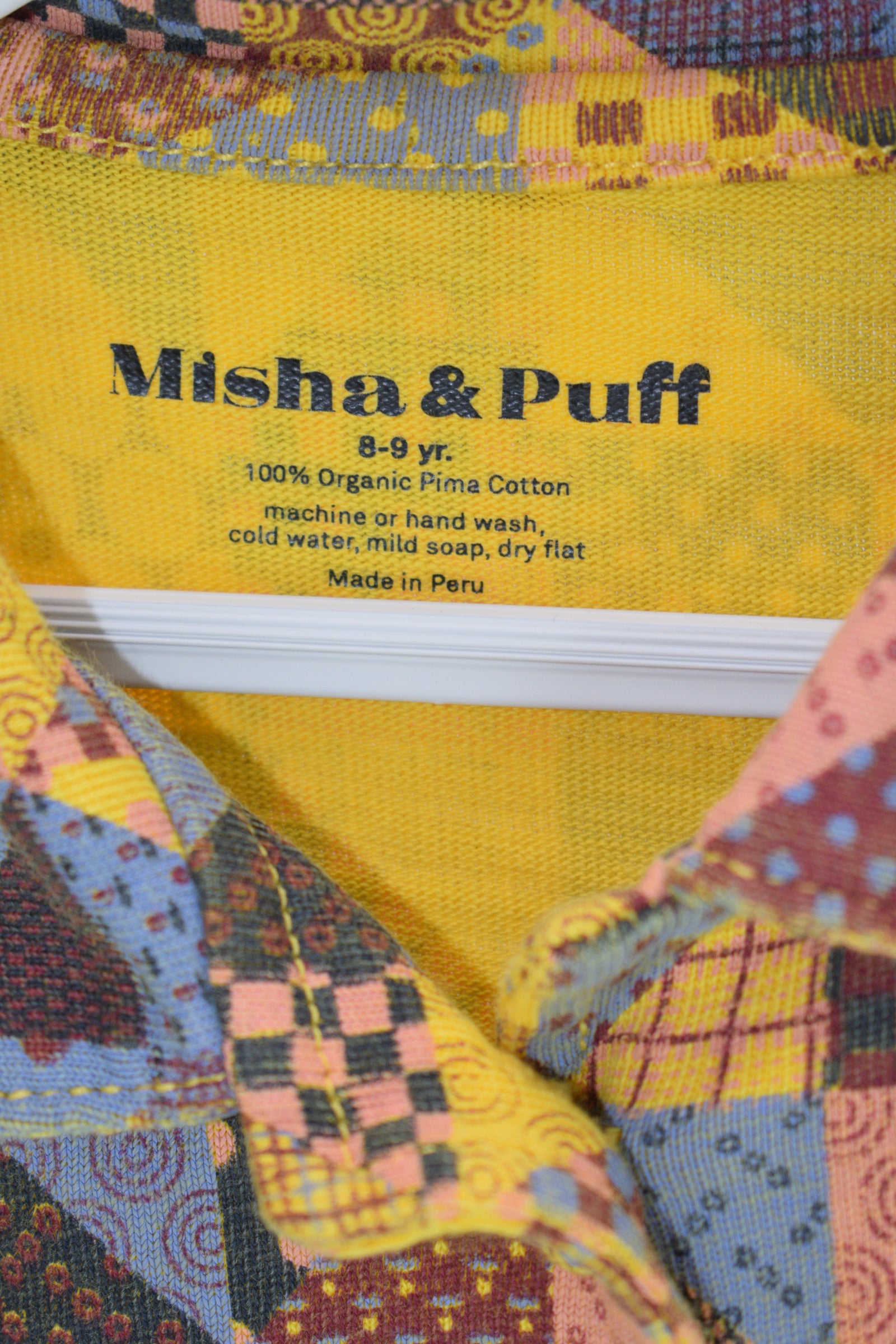 FW21 Misha & Puff Quilted Swing Coat / 8-9 Years