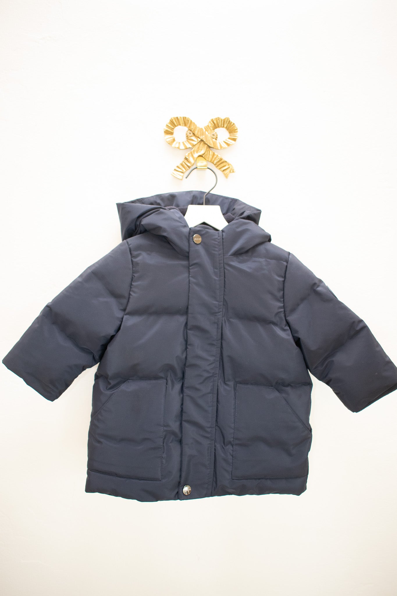 NWTs Jacadi Navy Puffer / 12 months