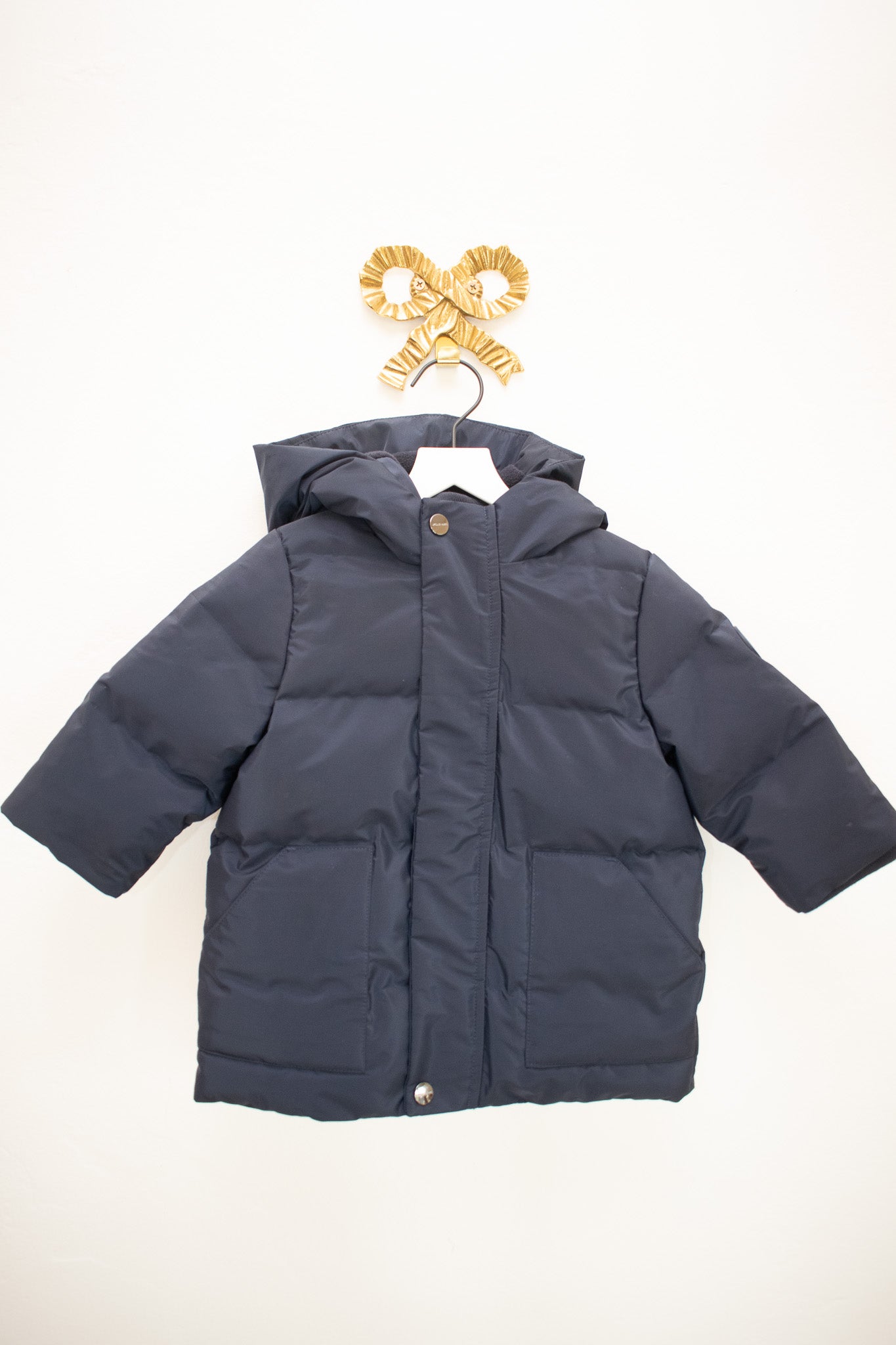 NWTs Jacadi Navy Puffer / 12 months