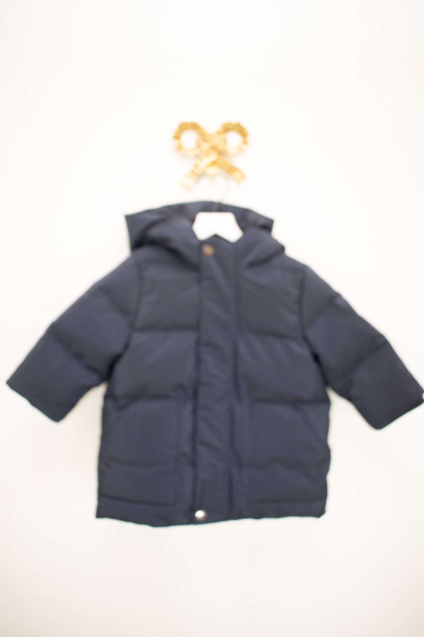 NWTs Jacadi Navy Puffer / 12 months