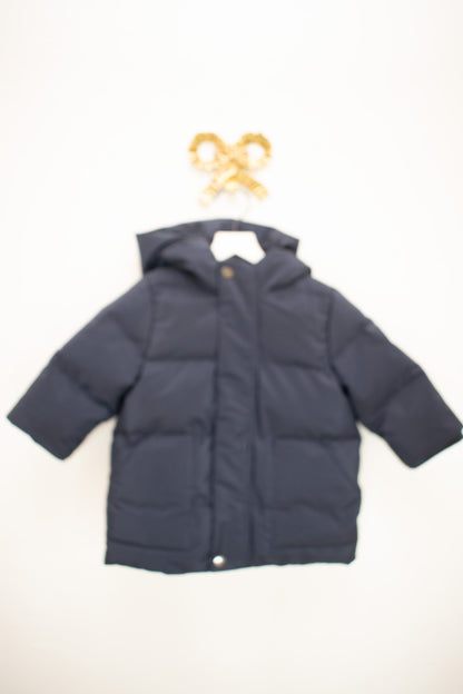 NWTs Jacadi Navy Puffer / 12 months