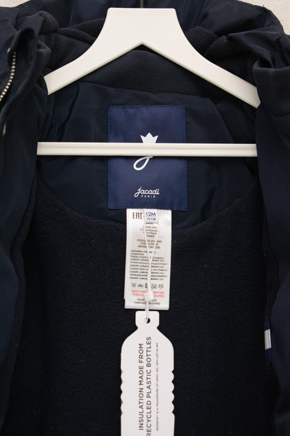 NWTs Jacadi Navy Puffer / 12 months