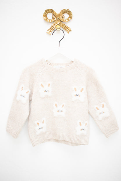 Zara Lama Sweater / 12-18 months