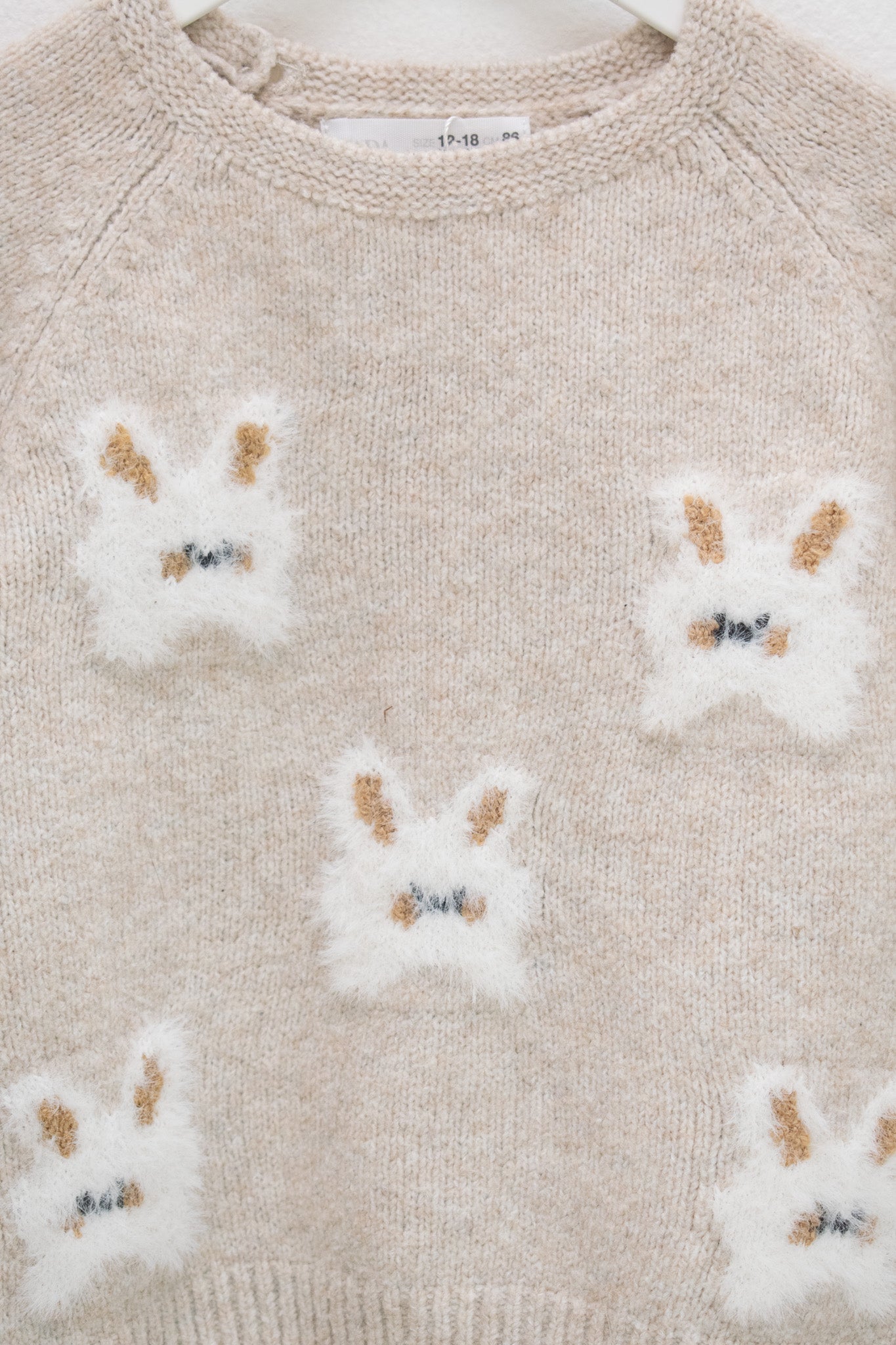 Zara Lama Sweater / 12-18 months