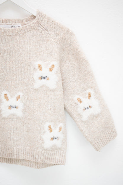 Zara Lama Sweater / 12-18 months