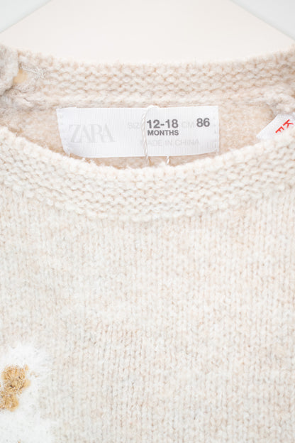 Zara Lama Sweater / 12-18 months