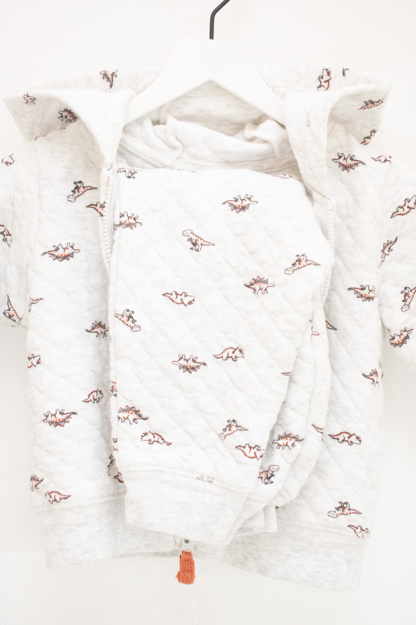 Carter's Quilted Dino 2 Piece Sweat Set / 6 months