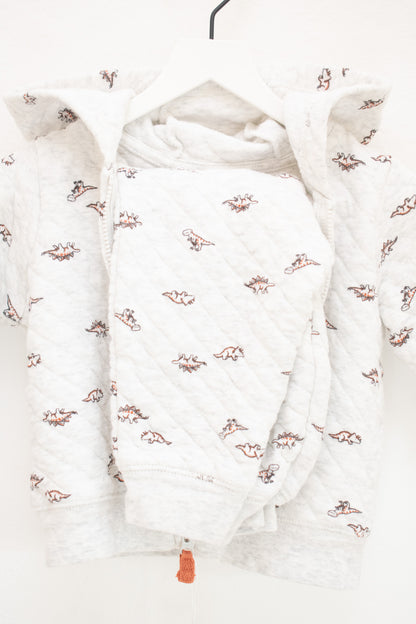 Carter's Quilted Dino 2 Piece Sweat Set / 6 months
