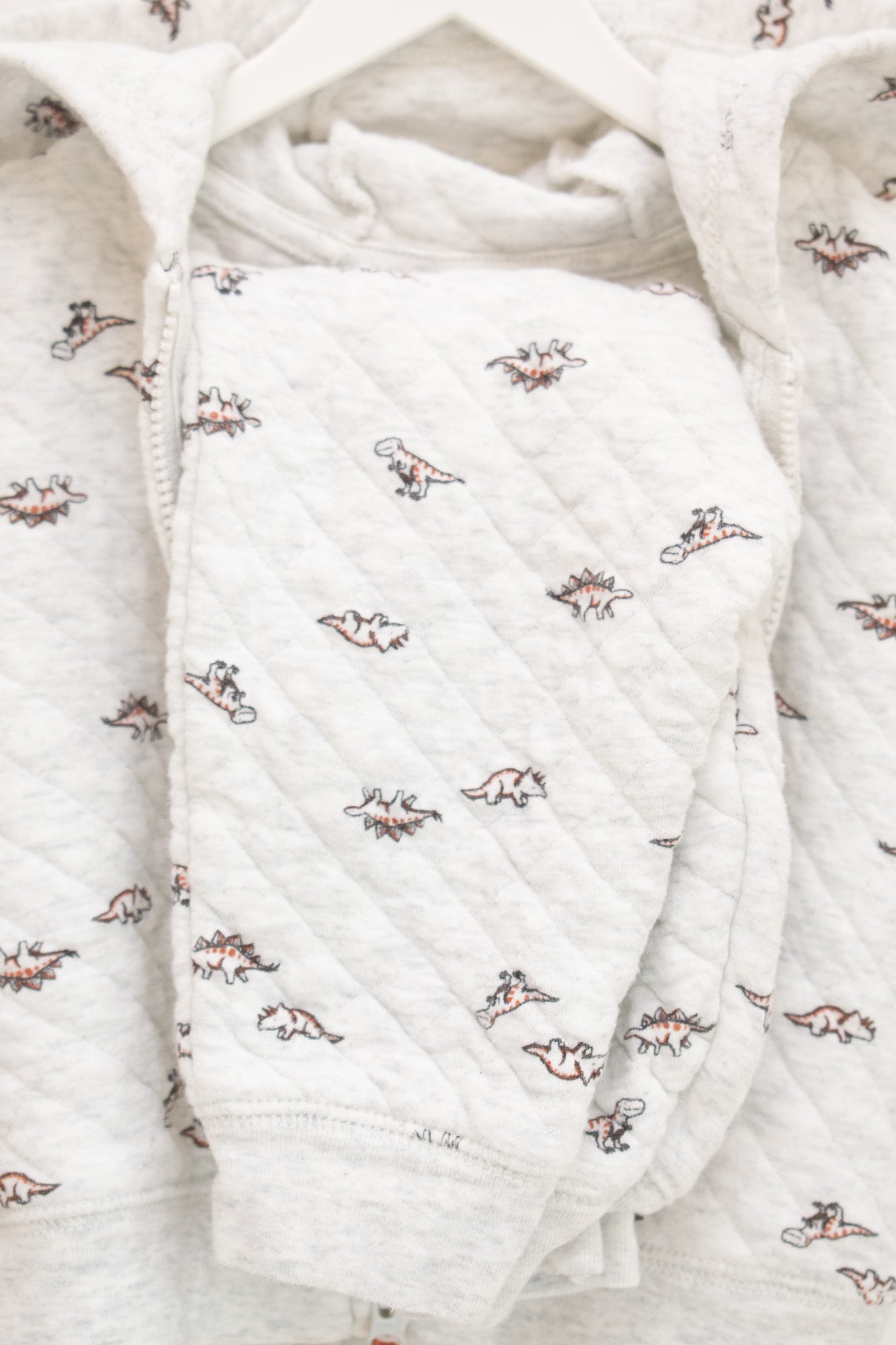 Carter's Quilted Dino 2 Piece Sweat Set / 6 months