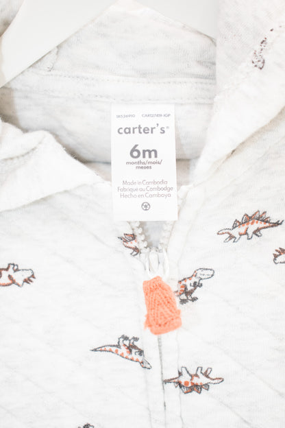 Carter's Quilted Dino 2 Piece Sweat Set / 6 months
