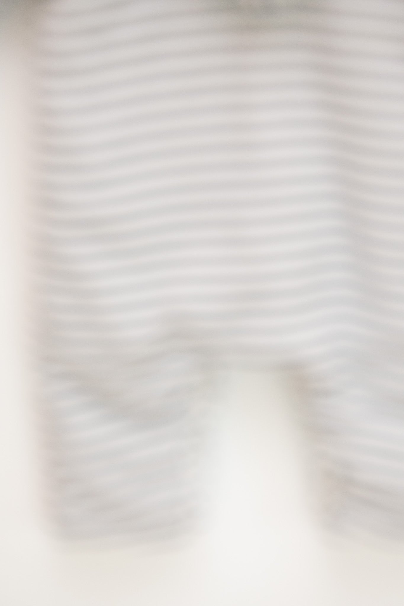 Petit Bateau Navy and White Striped Bunting / 3 months