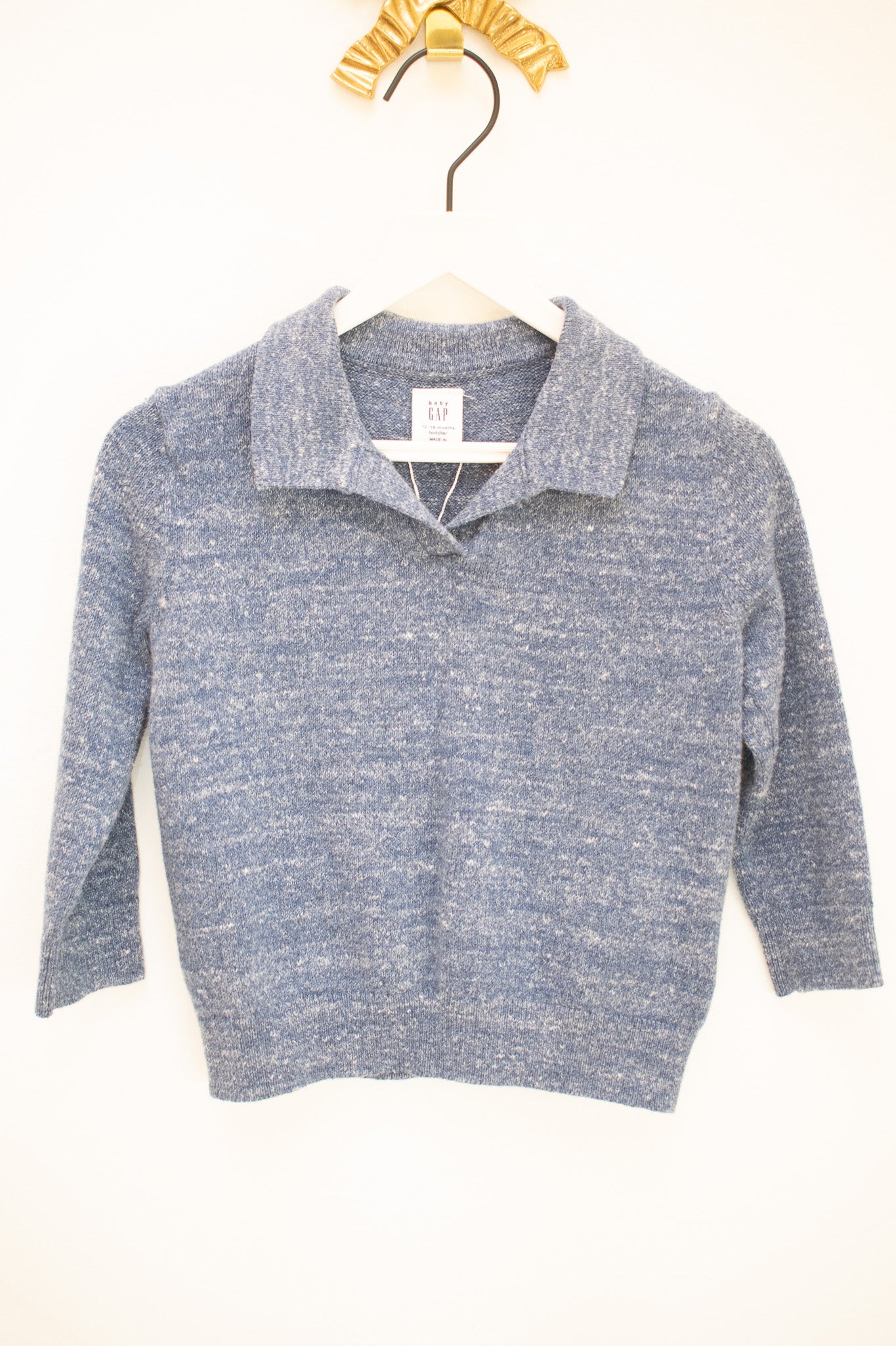 Gap Blue Sweater / 12-18 months