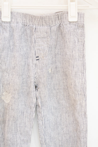 F.A.O Pinstripe Pants / 12 months (up-cycled)