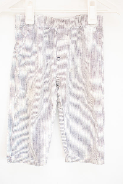 F.A.O Pinstripe Pants / 12 months (up-cycled)