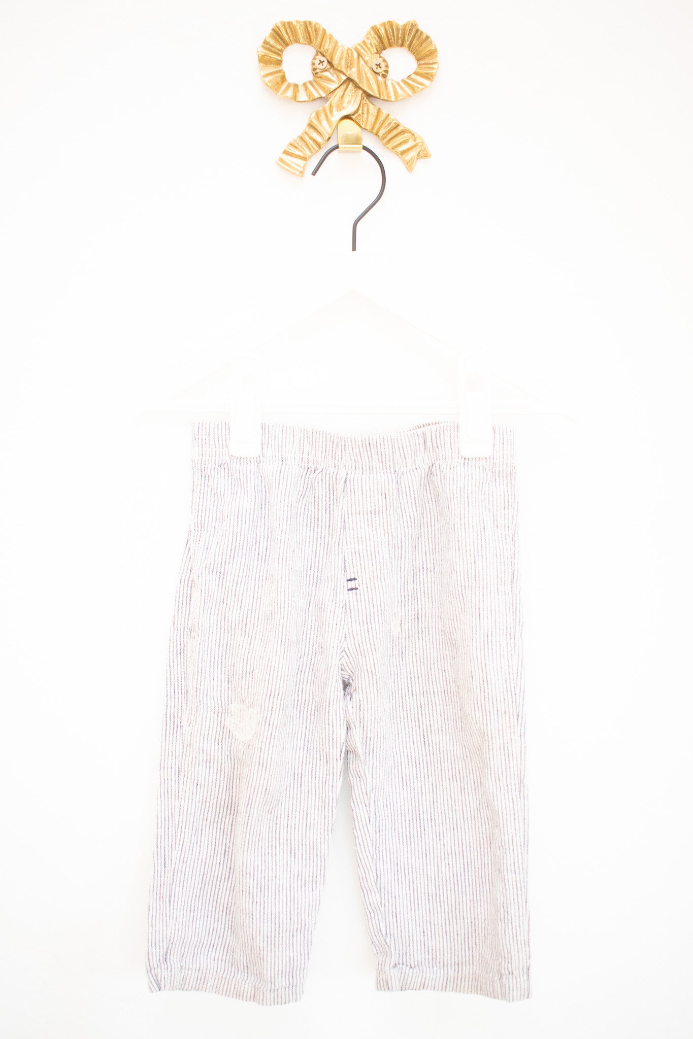 F.A.O Pinstripe Pants / 12 months (up-cycled)