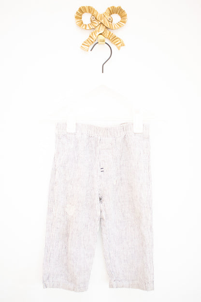 F.A.O Pinstripe Pants / 12 months (up-cycled)