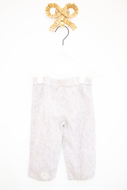 F.A.O Pinstripe Pants / 12 months (up-cycled)