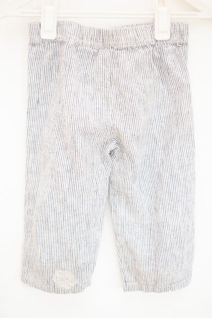 F.A.O Pinstripe Pants / 12 months (up-cycled)