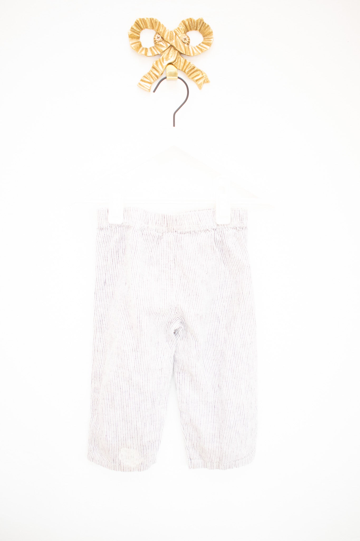 F.A.O Pinstripe Pants / 12 months (up-cycled)