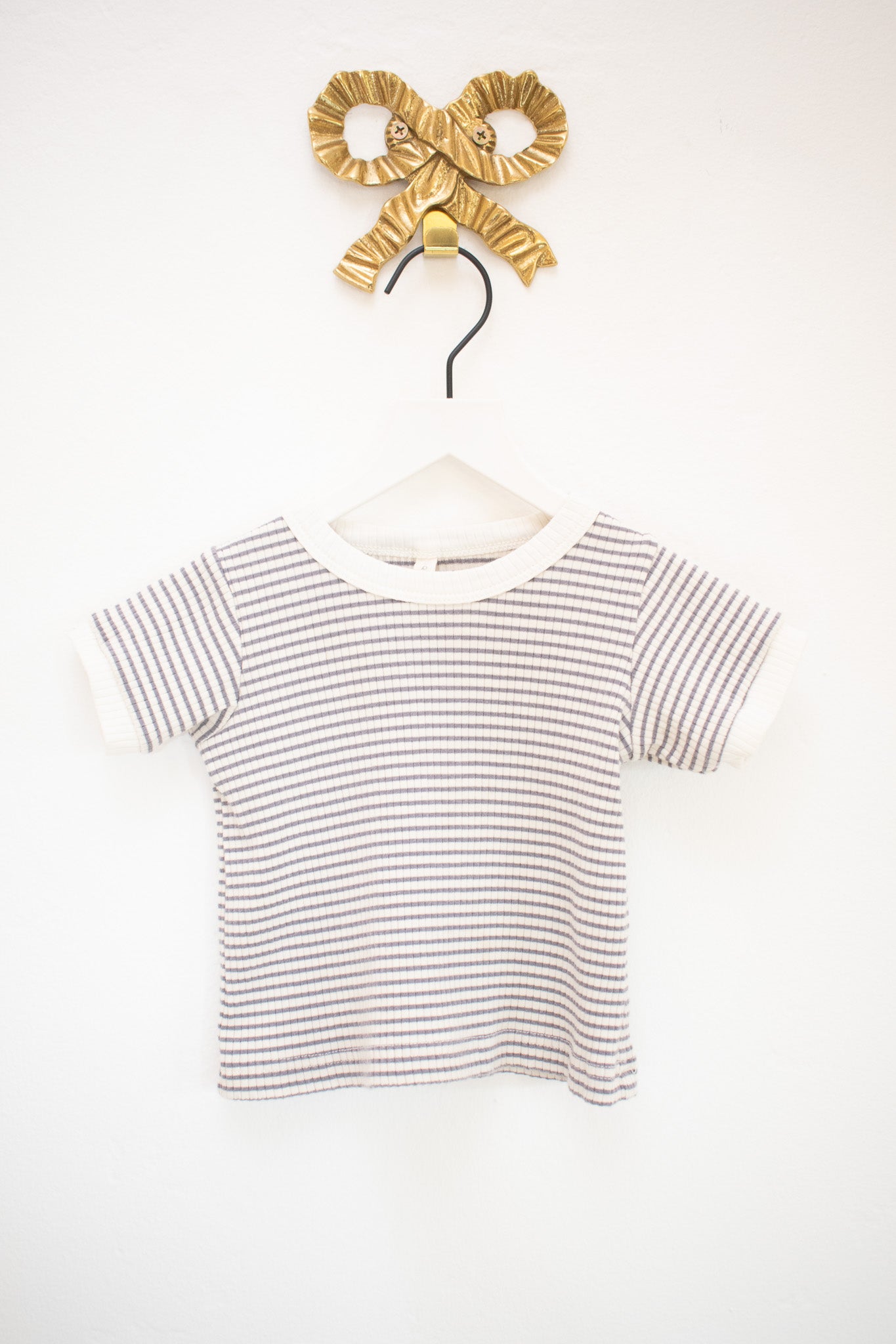 Quincy Mae Stripe Short Set / 6 months