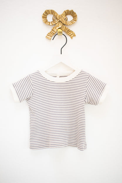 Quincy Mae Stripe Short Set / 6 months