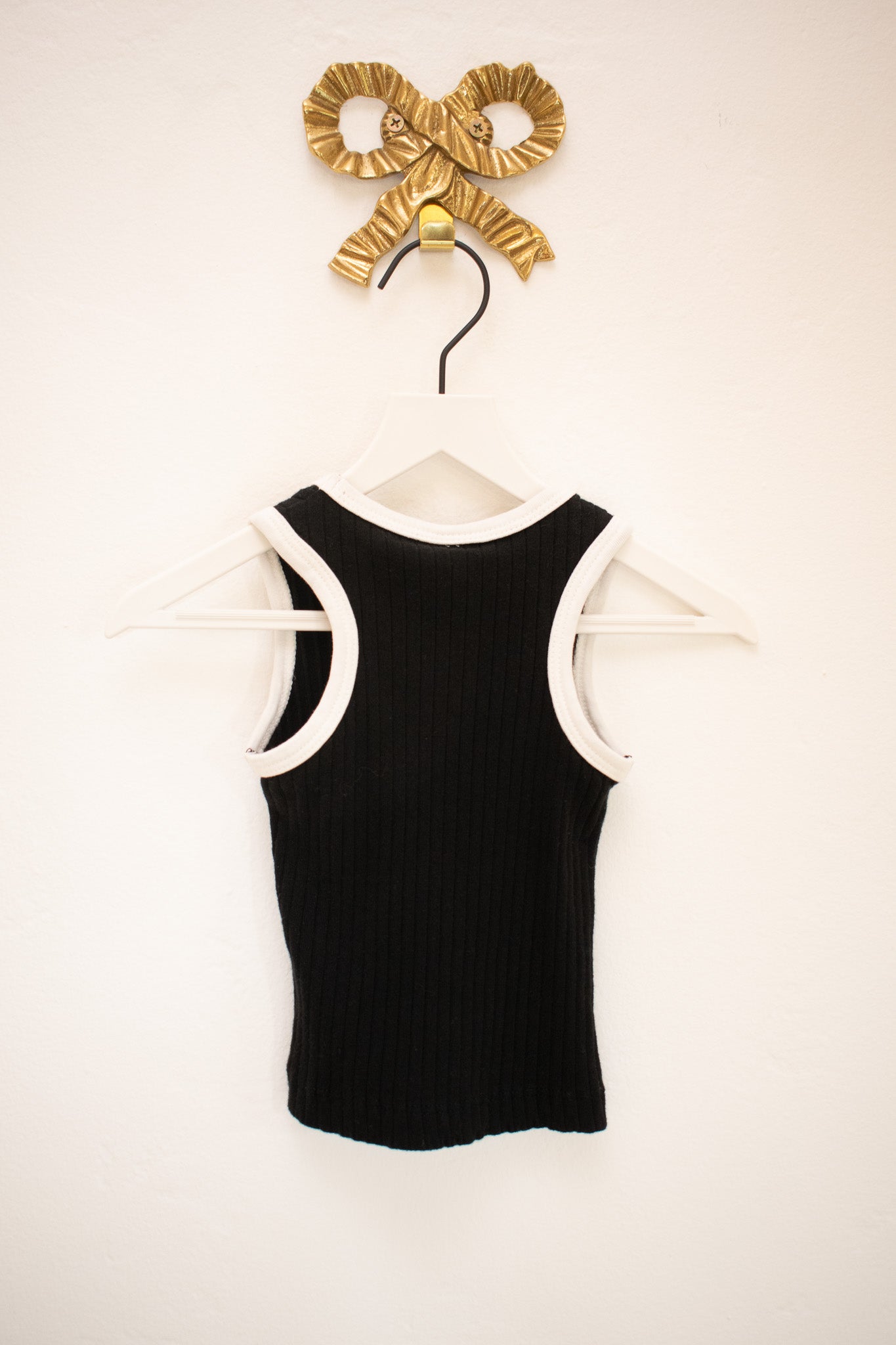 Kate Quinn Organics Black Tank Top / 6-12 months
