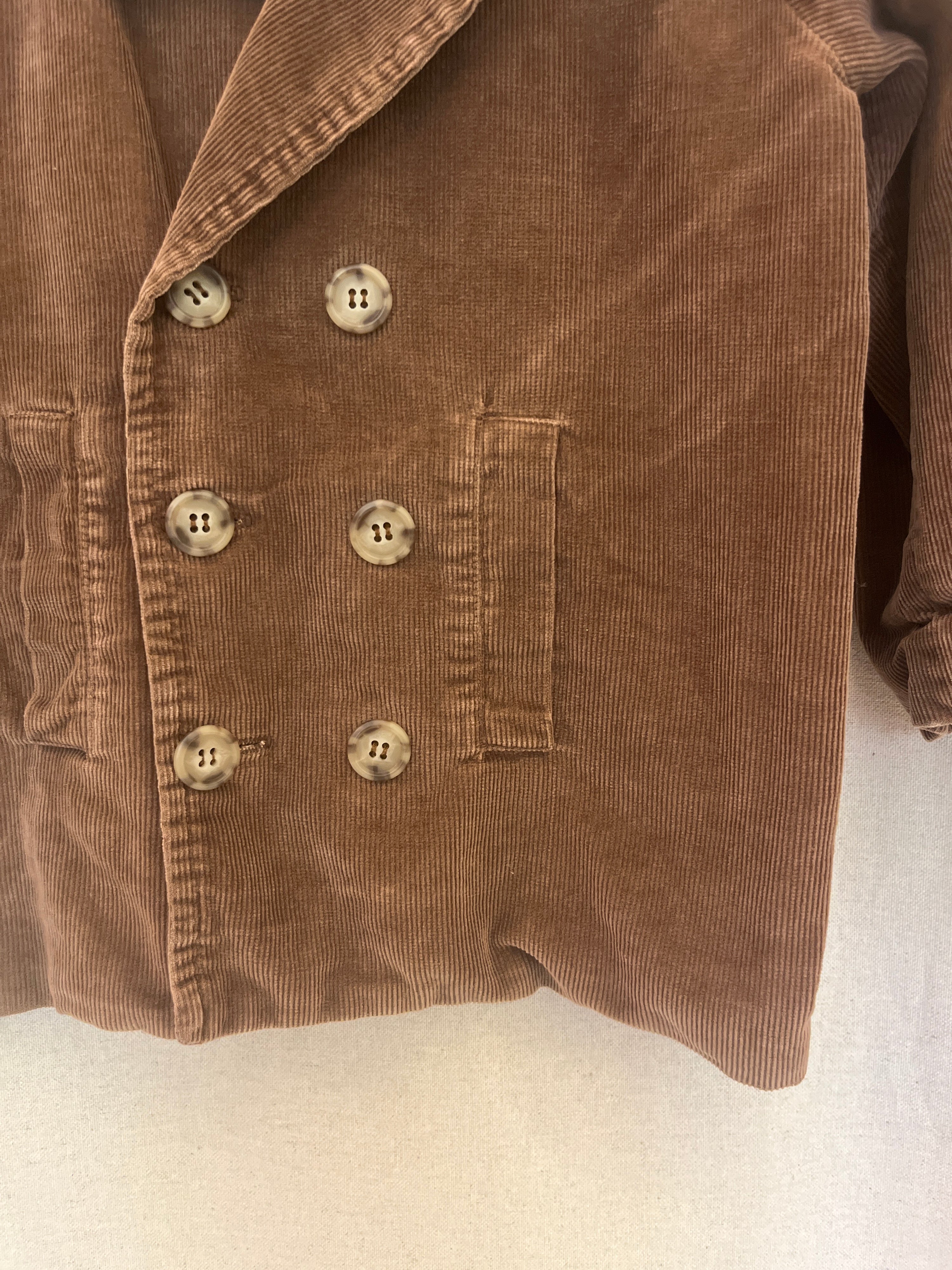 Maria Janeff Brown Corduroy Jacket / 2T