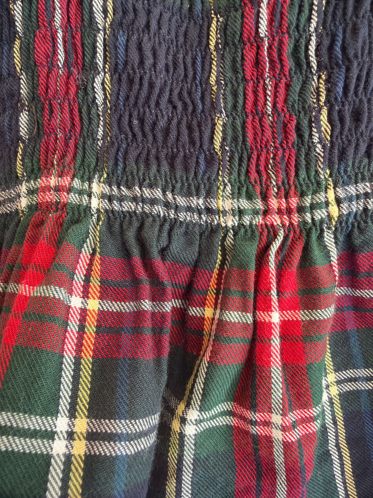 Hill House Home The Nap Dress Navy Plaid Bloomer Set / 2 years